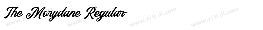 The Morydane Regular字体转换